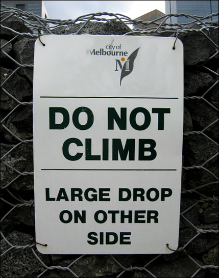 Do Not Climb