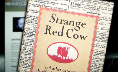 The Cover of Strange Red Cow